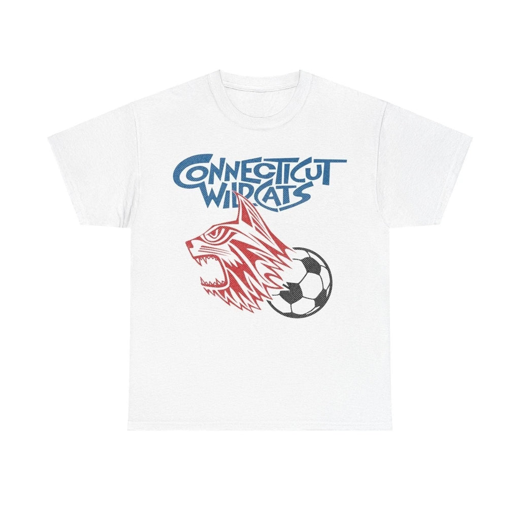 Connecticut Wildcats ASL Soccer Retro Nostalgic T-shirt