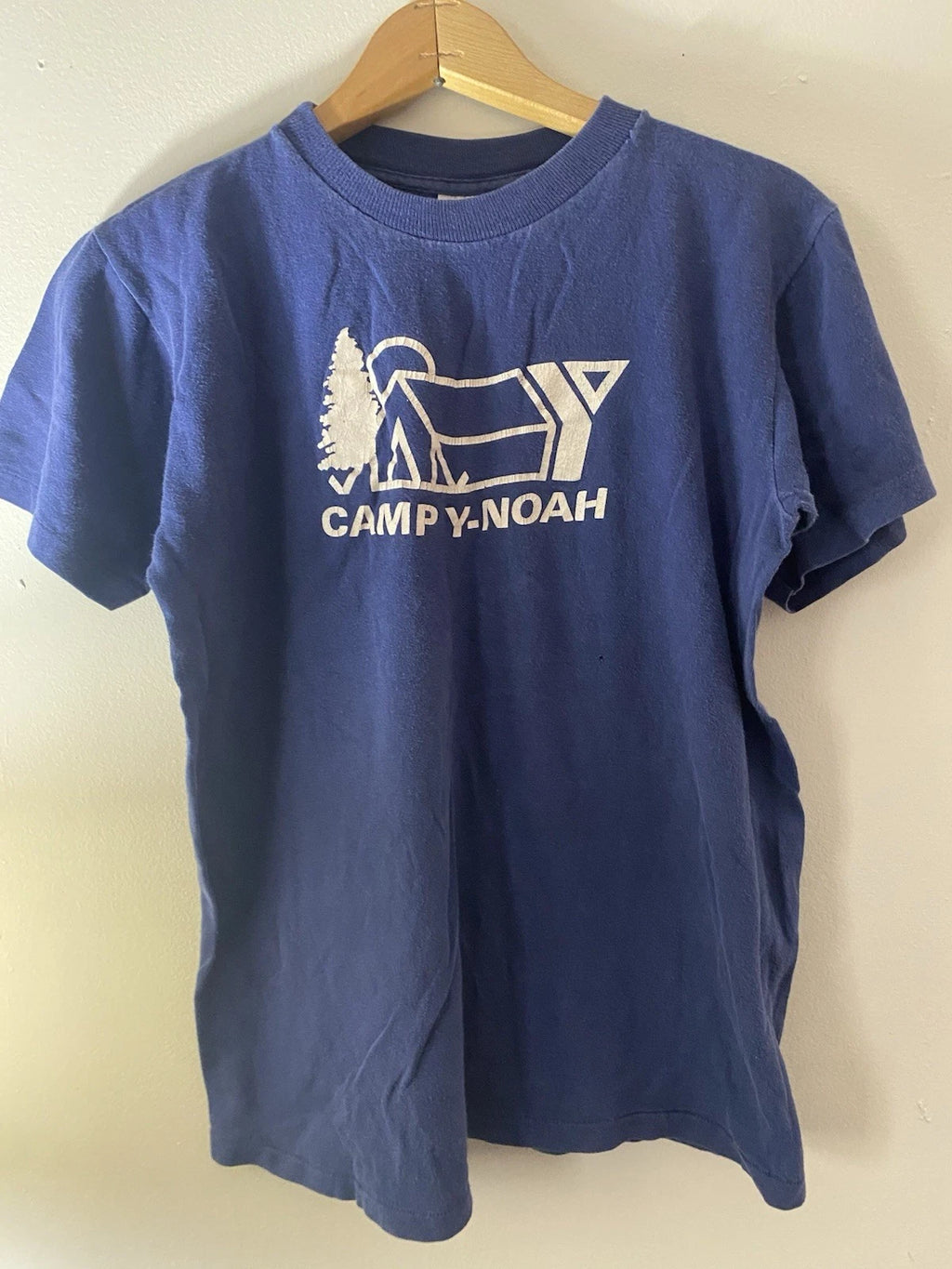 Vtg 1970s Camp Y-Noah  T Shirt YMCA Sz M
