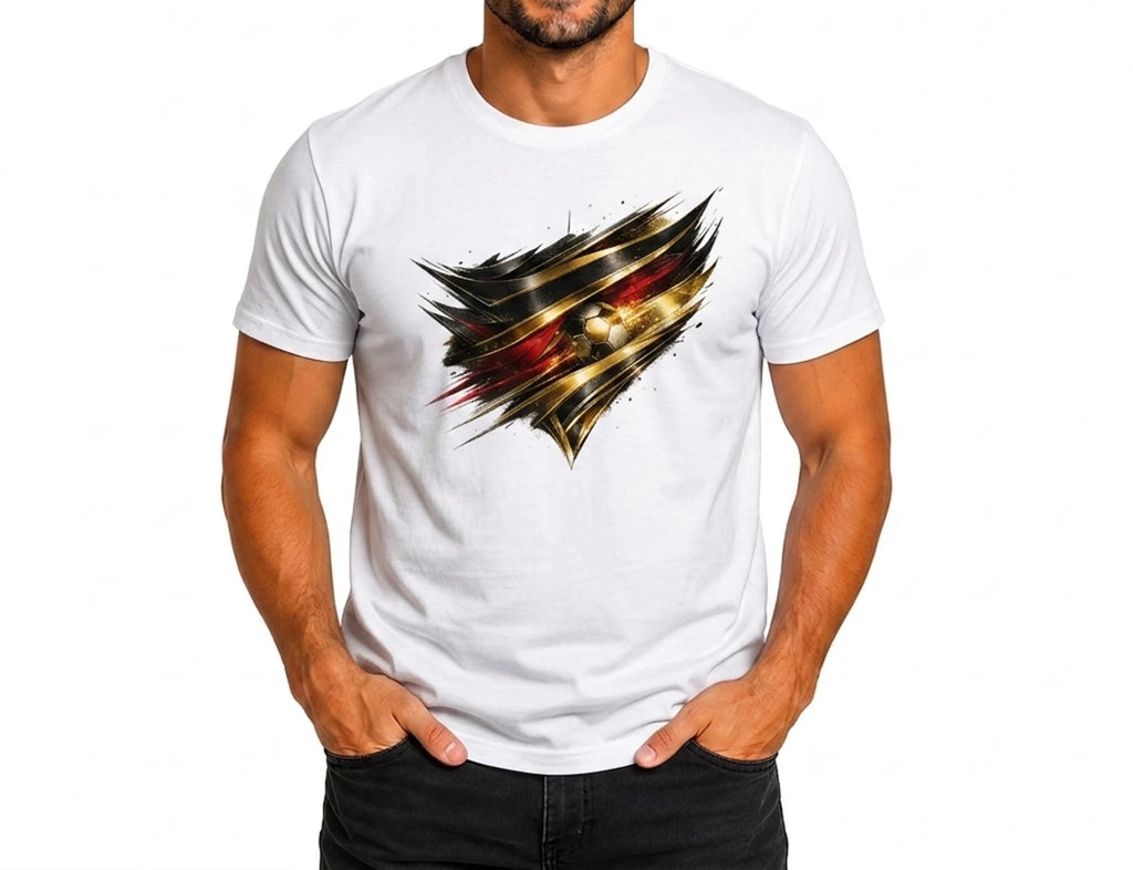 USA Football Germany 26 Flag Colors Pride Winner Design Official Men's T-Shirt