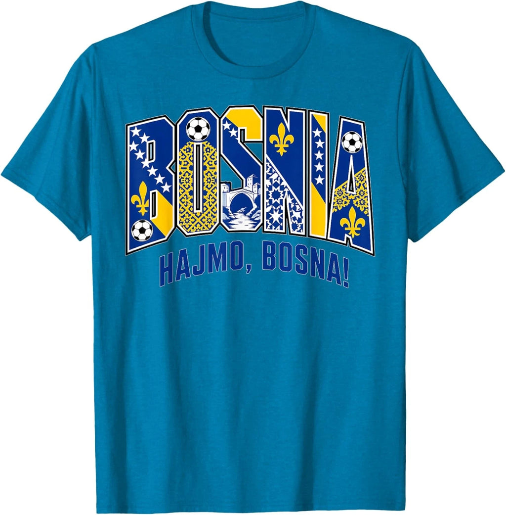Bosnia Soccer Team 2026 Bosnian Fans Collectible Unisex T-Shirt