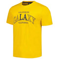 LA Galaxy Men's Heavy Relaxed Fit Tee, Yellow, S