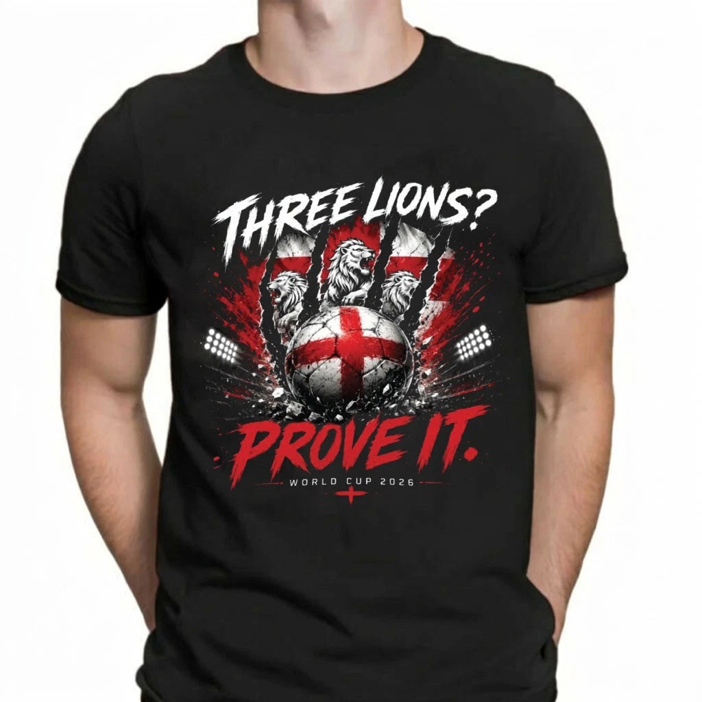 England t shirt football 2026 fan flag English soccer top art design tee gift