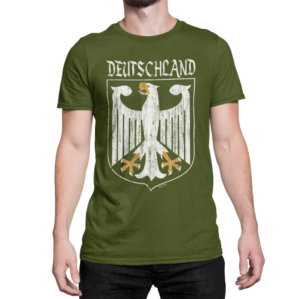 Mens DEUTSCHLAND T-Shirt 2026  GERMANY Football Eagle Euro World Cup Kit