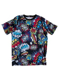 Oh Snap! by Drill Co Mens  Comic Book Graphic Tee Size S Pop Art 90s Nostalgia