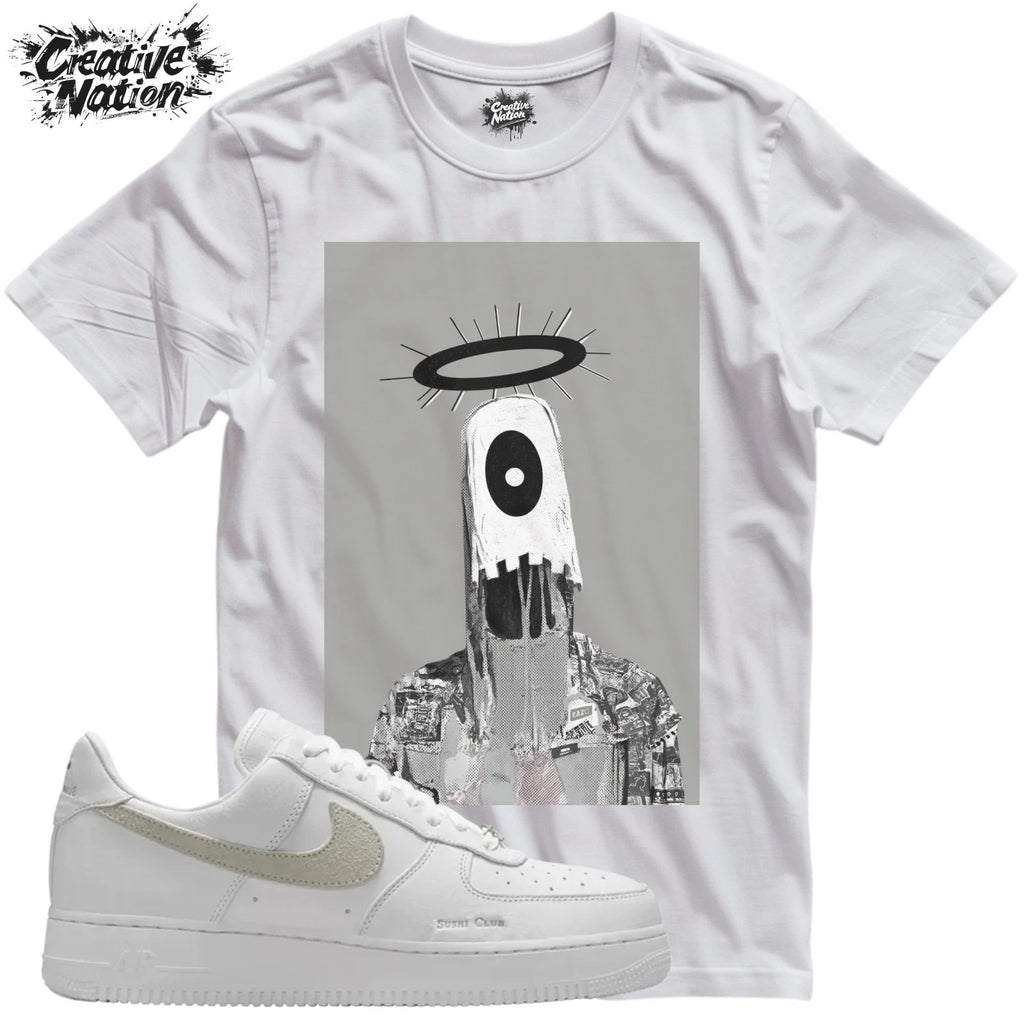 Shirt To Match Sushi White Unisex Tee Cool Shirt