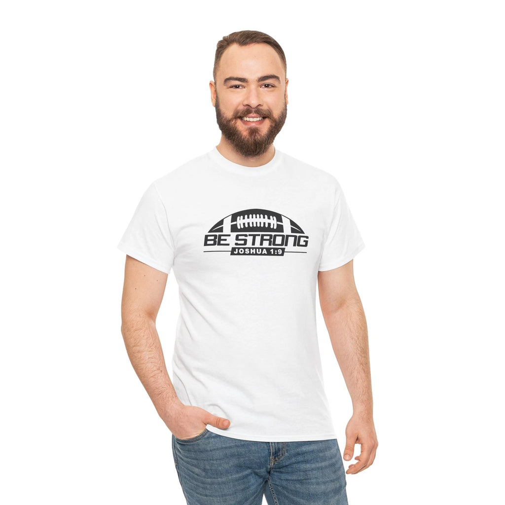 Christian Football Player Mom T-Shirt - Supportive Mom Tee for Football Families