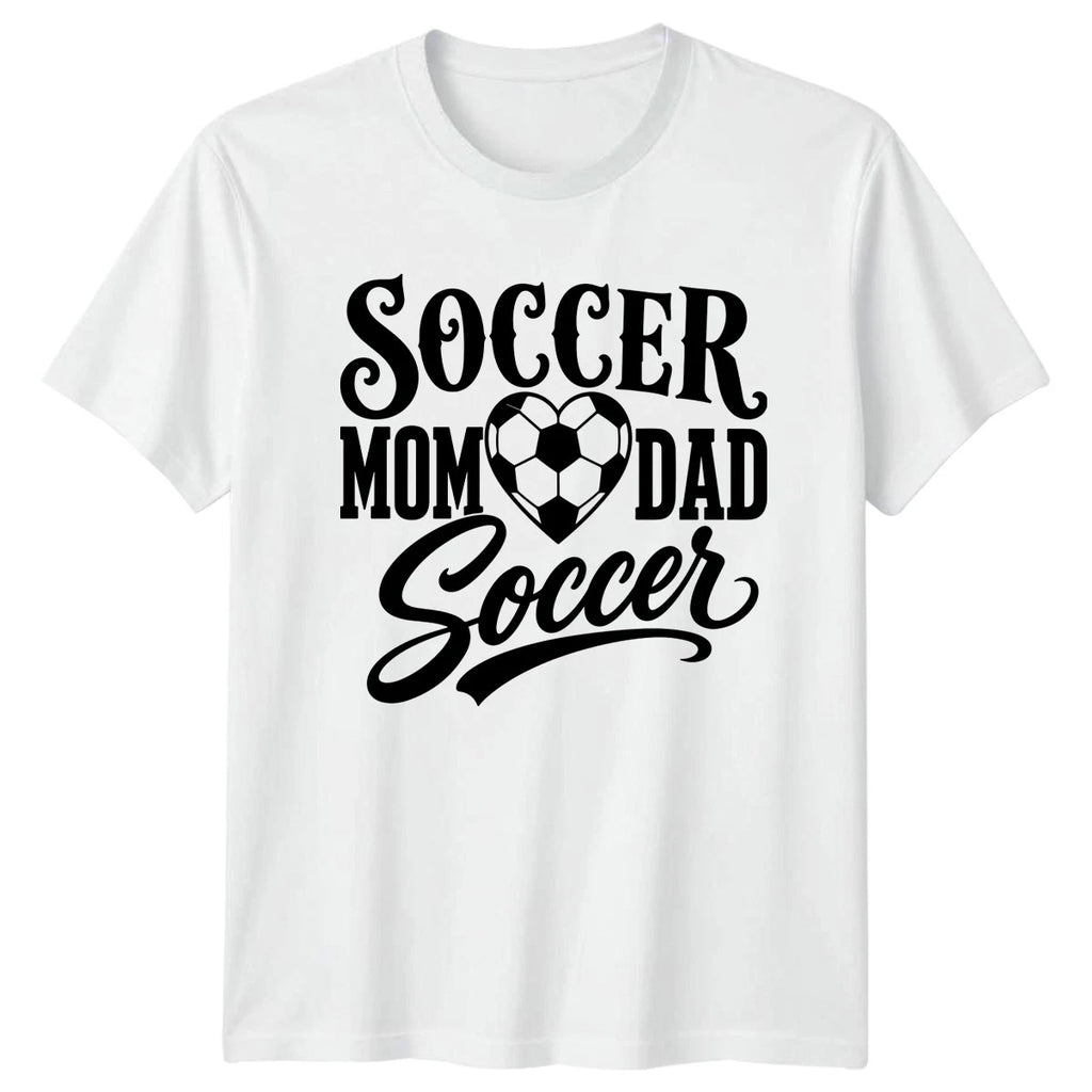 Soccer Mom Dad Soccer T-Shirt Soccer Parents Soccer Gift For Him And Her