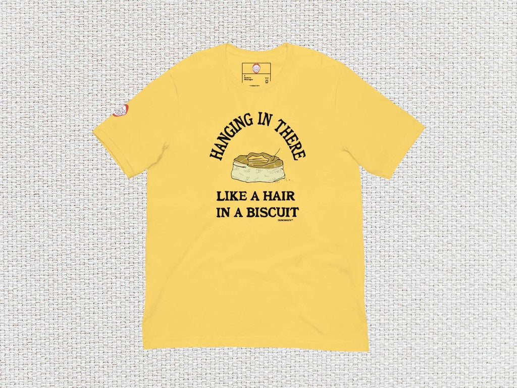 Hanging In There Like A Hair In A Biscuit Shirt, Funny Southern Sayings Quotes