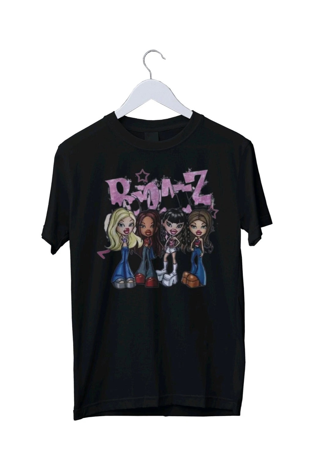 Bratz Y2k T Shirt Women 2000 Cartoon Graphic Unisex T-Shirt S M L XL 2 3 4 XL