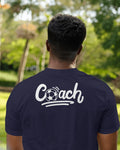 Men`s Team Coach Football Game T-shirts Regular Fit Cotton Xmas Gift Streetwear