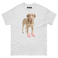Funny Dalmatian Dog in High Heels Dog Art, Aesthetic Graphic Tee