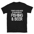 Good Mood Sponsored By Fishing Beer T-Shirt