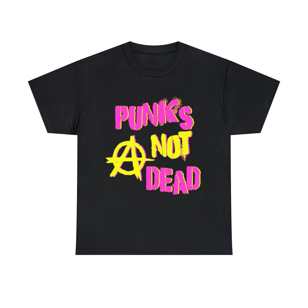 Punks Not Dead Graphic Tee Shirt, S-5XL