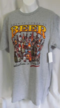 Mens M Beer T-Shirt  Moderation Is Overrated ,Medium Graphic T  #3