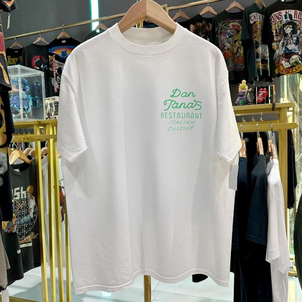 90s Dan Tana's Italian Cuisine Washed T-Shirt White L