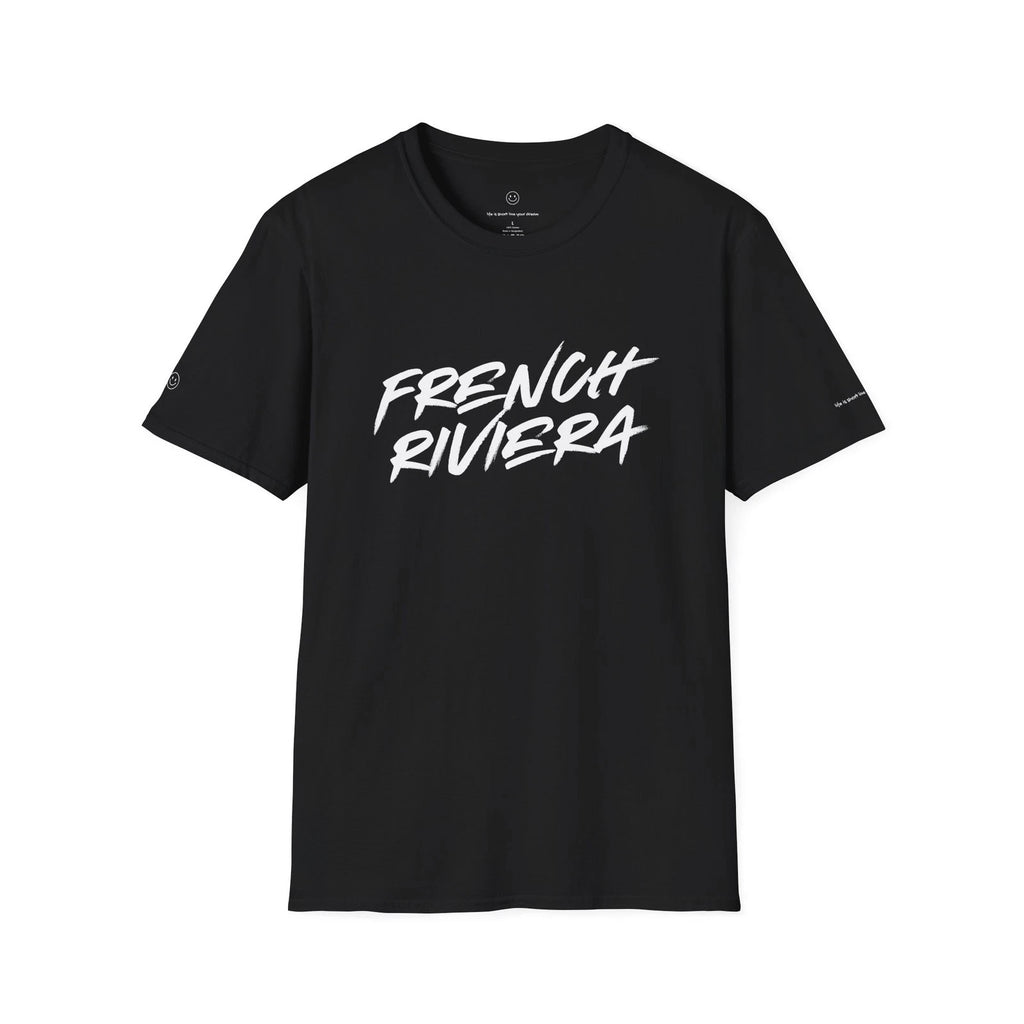 FRENCH RIVIERA T-Shirt Minimalist Luxury Travel Tee Unisex Casual Shirt