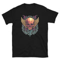 TRENDY SKULL WINGS AND CHAINS AWESOME GRAPHIC Short-Sleeve Unisex T-Shirt