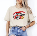 Egypt Football T-Shirt, International Soccer 2026 Design