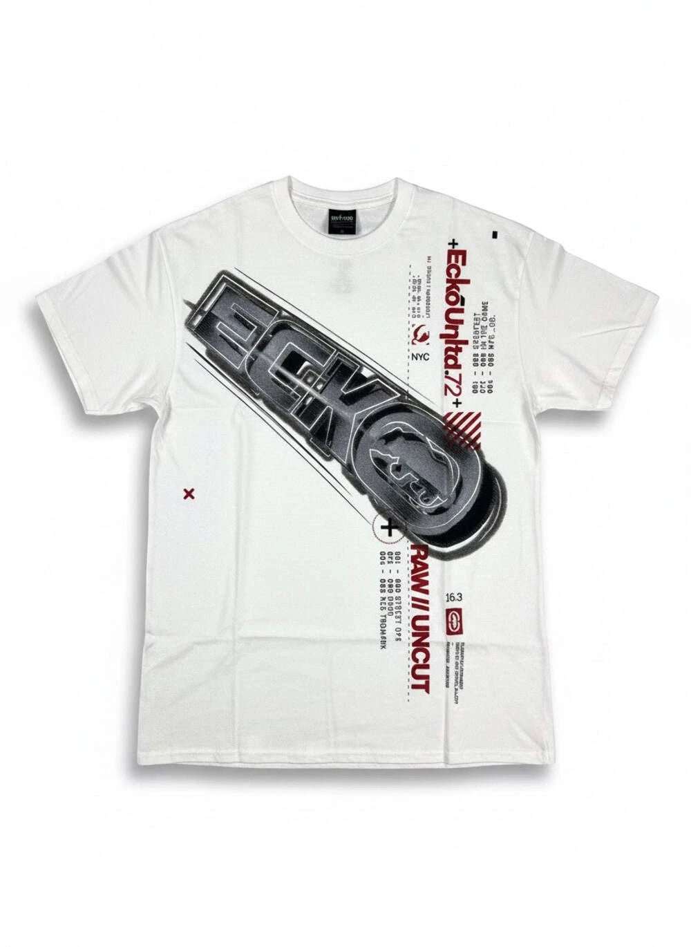 Ecko UNTLD White Y2K Graphic T-Shirt