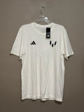 Adidas Men's Soccer Graphic Logo Messi X Miami Bienvenido T-Shirt Size M NWT