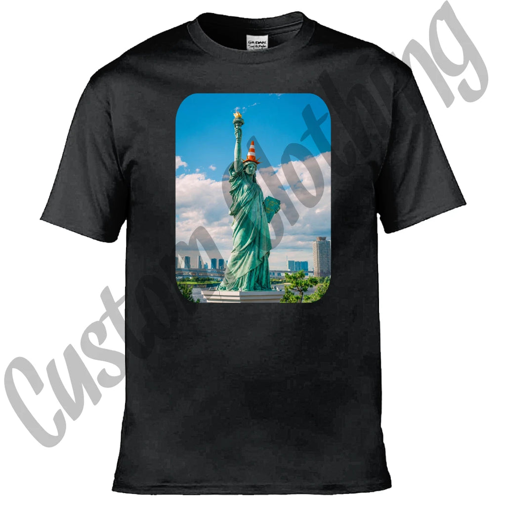 Scotland USA Statue Cone New York Boston 2026 Scottish World Cup USA T-shirt/Tee