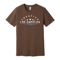 Creative Los Angeles Unisex Graphic T Shirt With Bold Text Design And Stars Soft
