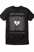 Joy Division Love Will Tear Us Apart T-Shirt, Post Punk Band Tee, Black Shirt