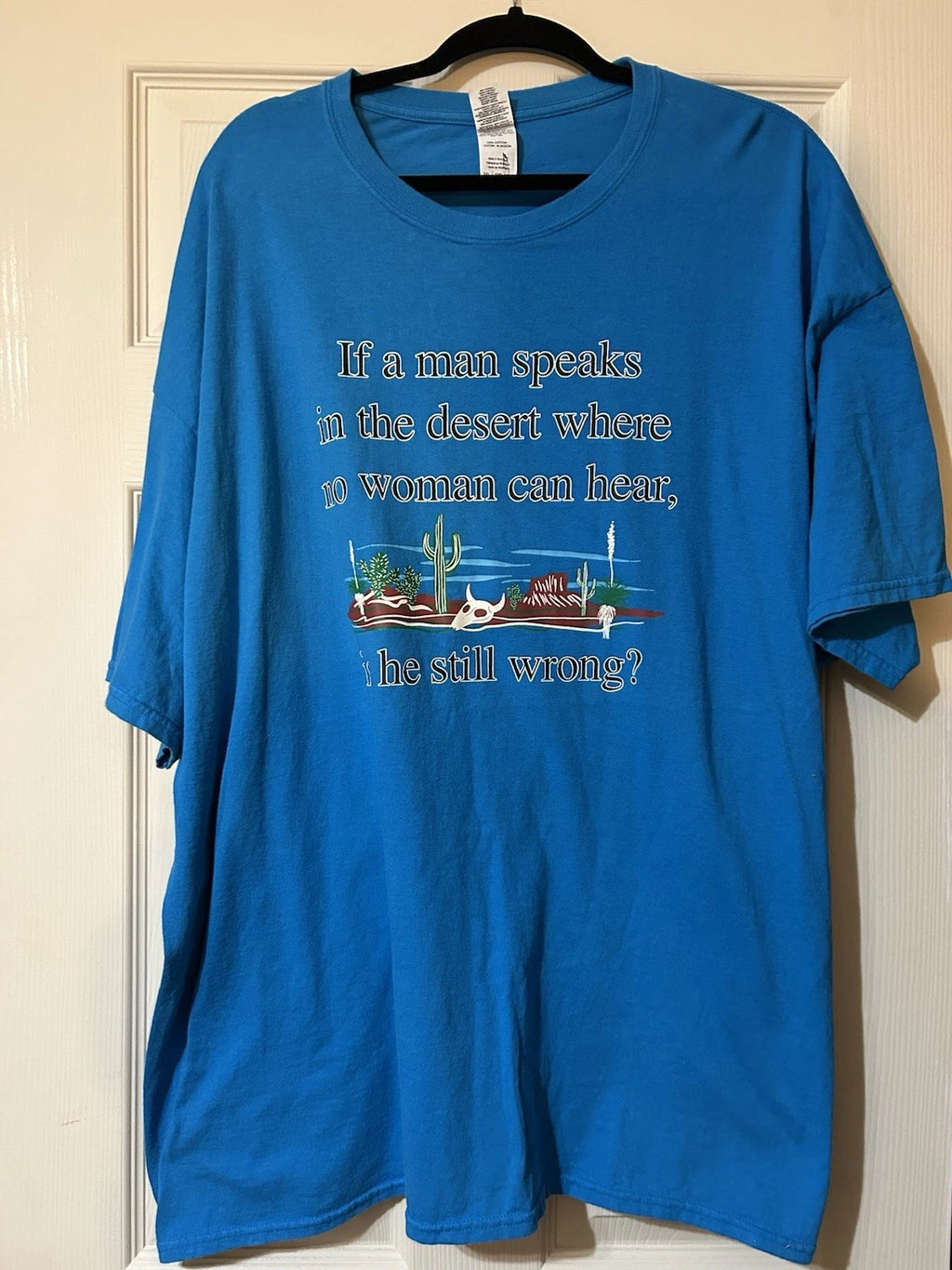 Gildan Men's Size 3XL Heavy Cotton T-Shirt Novelty Gag Gift For Dad Husband