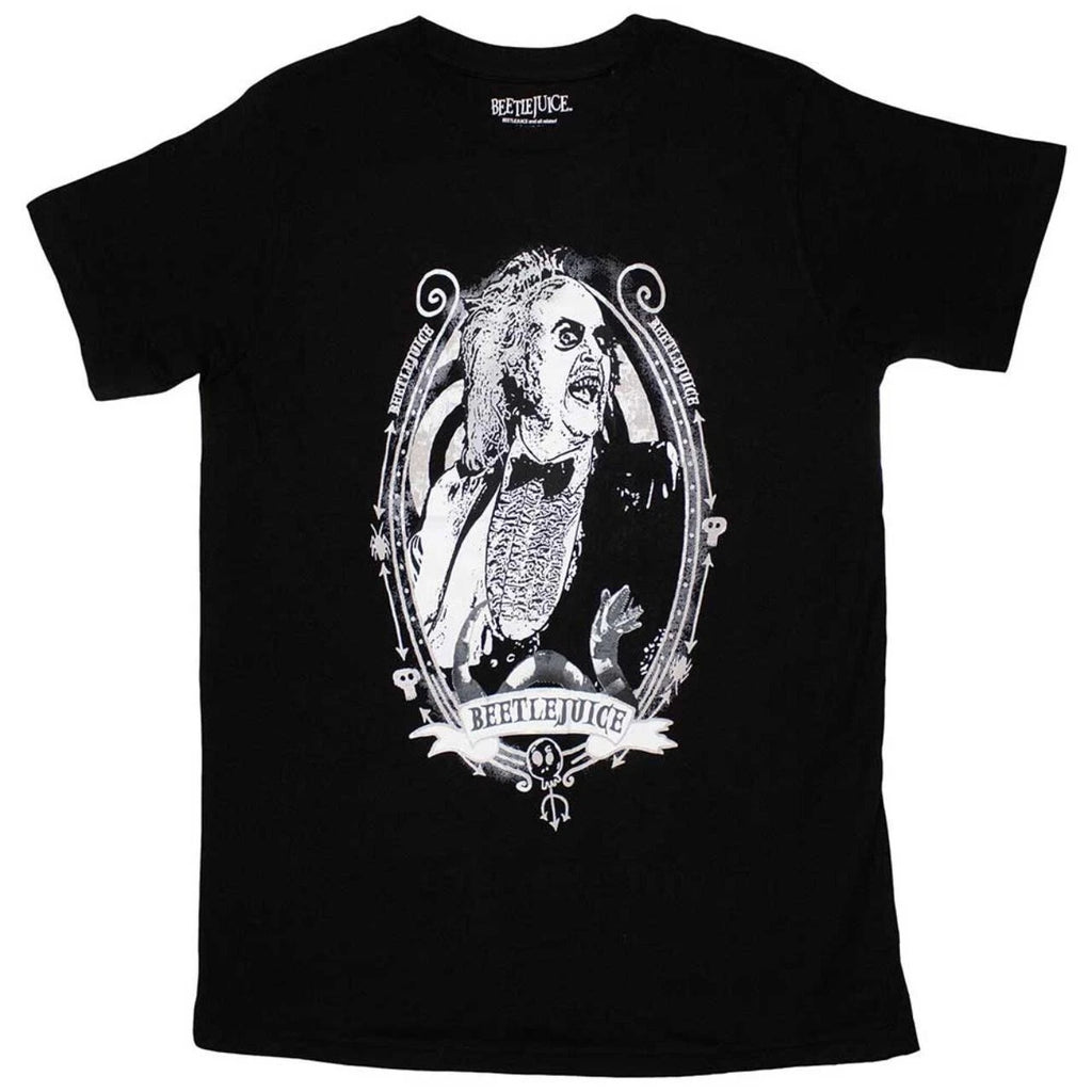 Beetlejuice Frame Horror Gothic Alternative Punk Rock Emo Movie Occult T-Shirt
