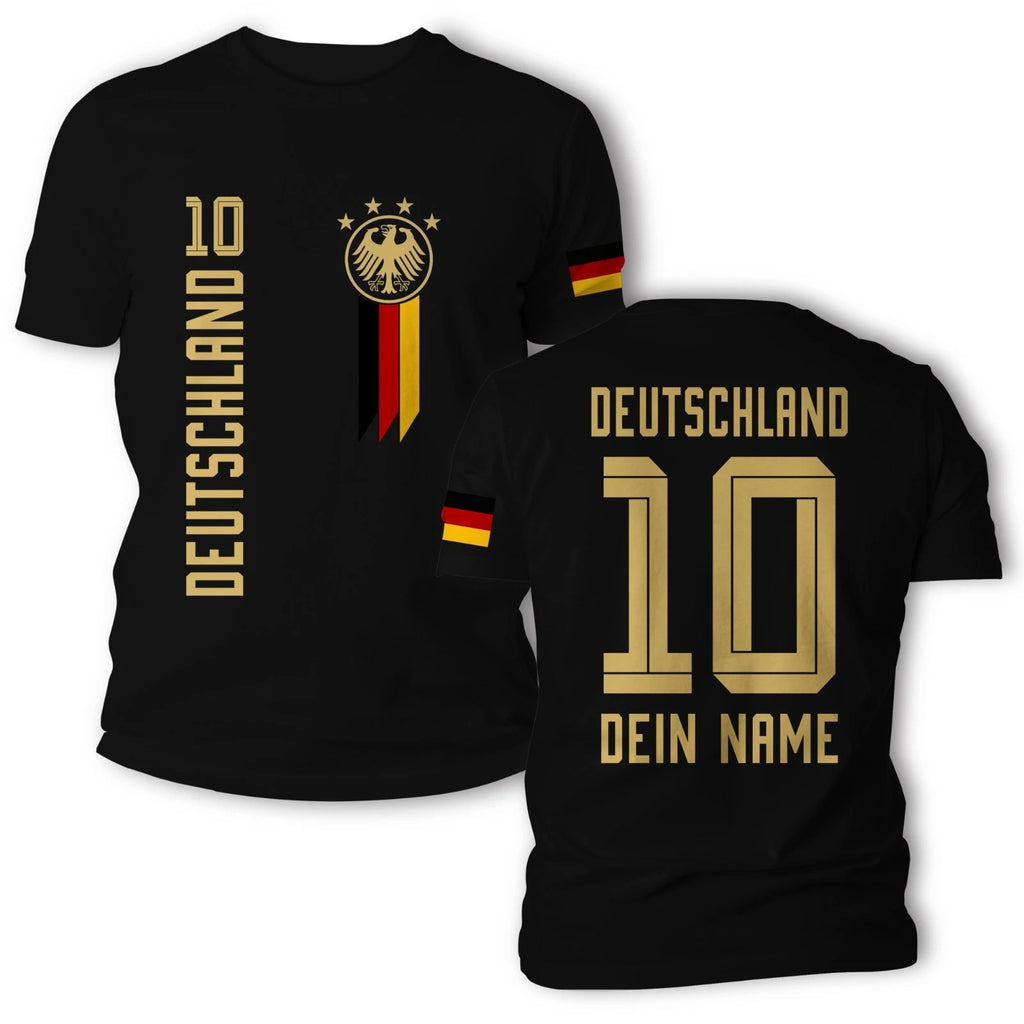 Germany T-Shirt Jersey Adult & Kids World Cup 2026 Gold Classy Fan Gift