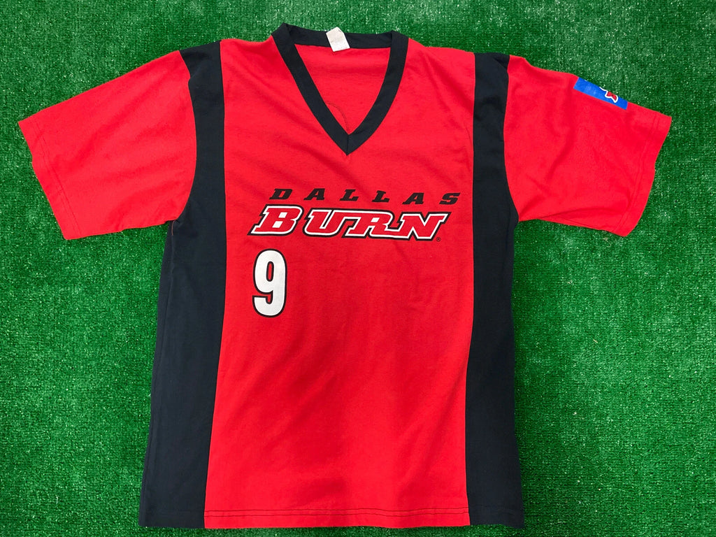Vintage Dallas Burn Soccer T Shirt/Jersey Sz L Kellog’s Frosted Tony the Tiger
