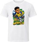 Rodrygo, Brazil Caricature Soccer 2026 T Shirt