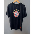 FC Bayern Munich Mia San Mia Navy Blue Graphic T-Shirt Five Stars Mens Large
