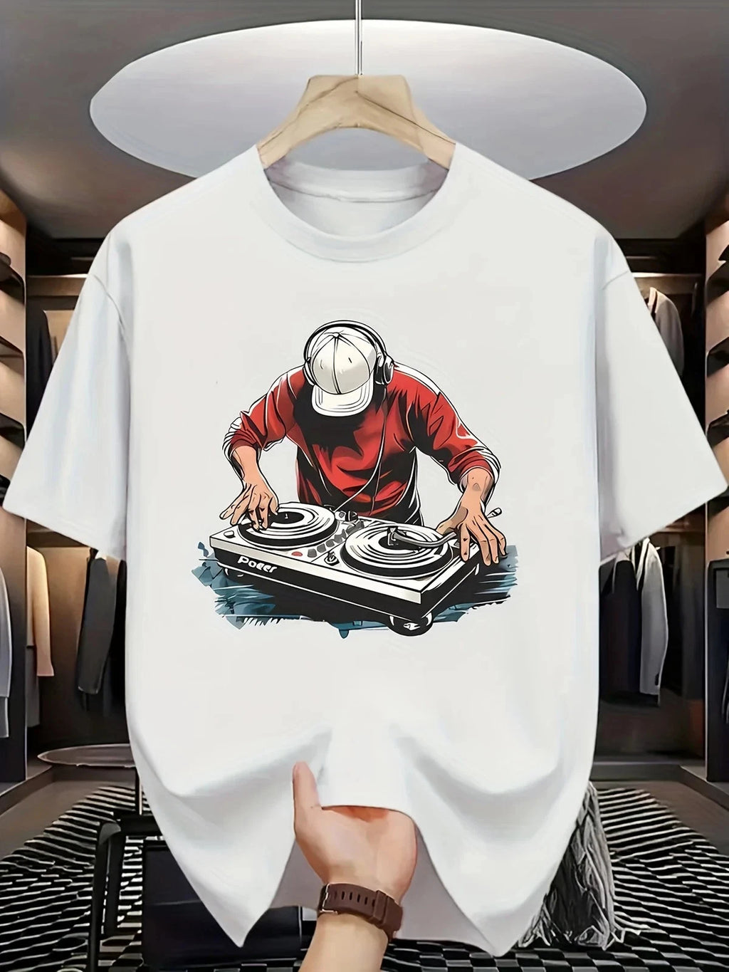 Men’s Trendy Graphic T-Shirt Casual Streetwear Sport Fitness Outdoor Tee