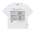 Kodak Hirono All Over Graphic T-Shirt White Short Sleeve Tee