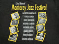 Monterrey Jazz festival T Shirt 2009 Marsalis Correa Pete Seeger XL vtg music