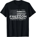 Political Flag American Design Freedom Political Unisex T-Shirt