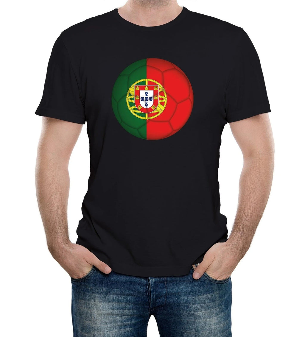 Portugal Football Supporter Mens T-Shirt World Cup Euros Portuguese Country
