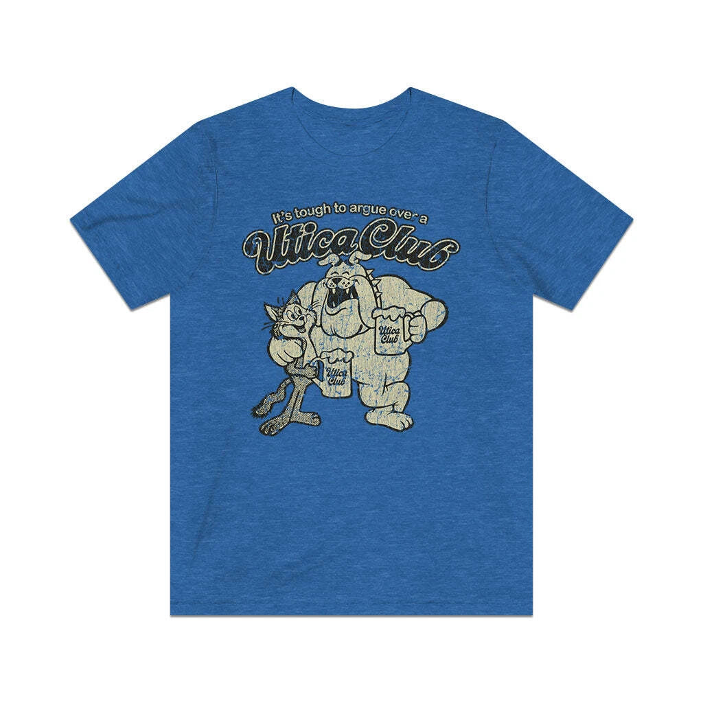 Tough to Argue Utica Club Beer 1933 Vintage Men's T-Shirt