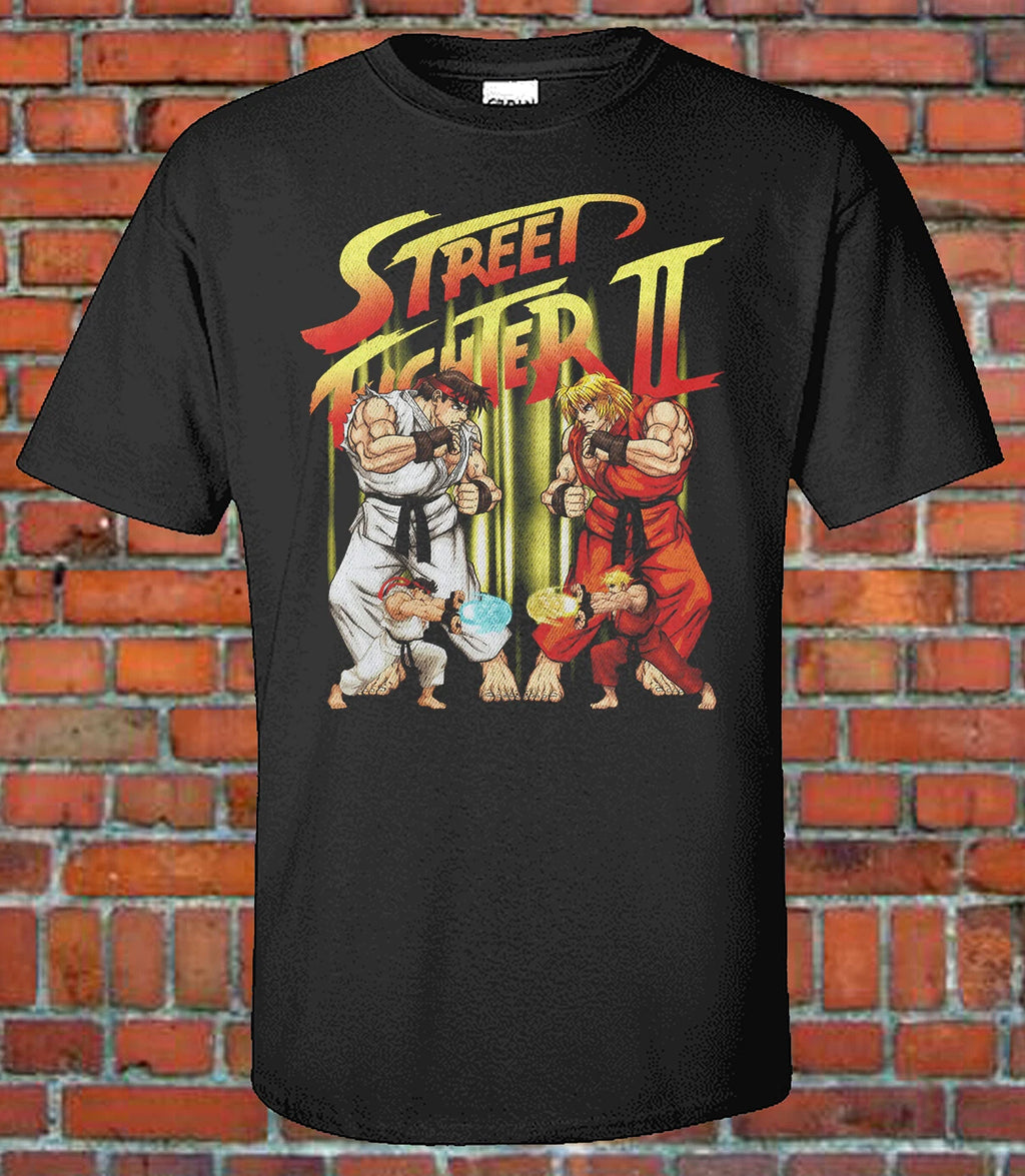Street Fighter II 90s Style Graphic Tee