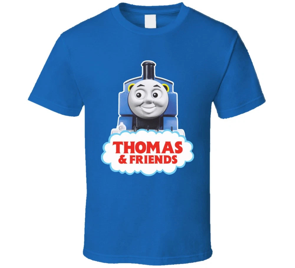 Thomas The Tank Engine & Friends Big Face 80s Kids Tv Show T Shirt