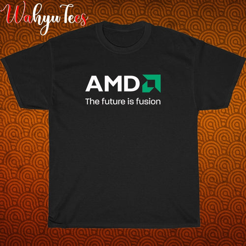 AMD Advanced Micro Devices Logo Black/Grey/Navy/White Size S-5XL Unisex T-Shirt
