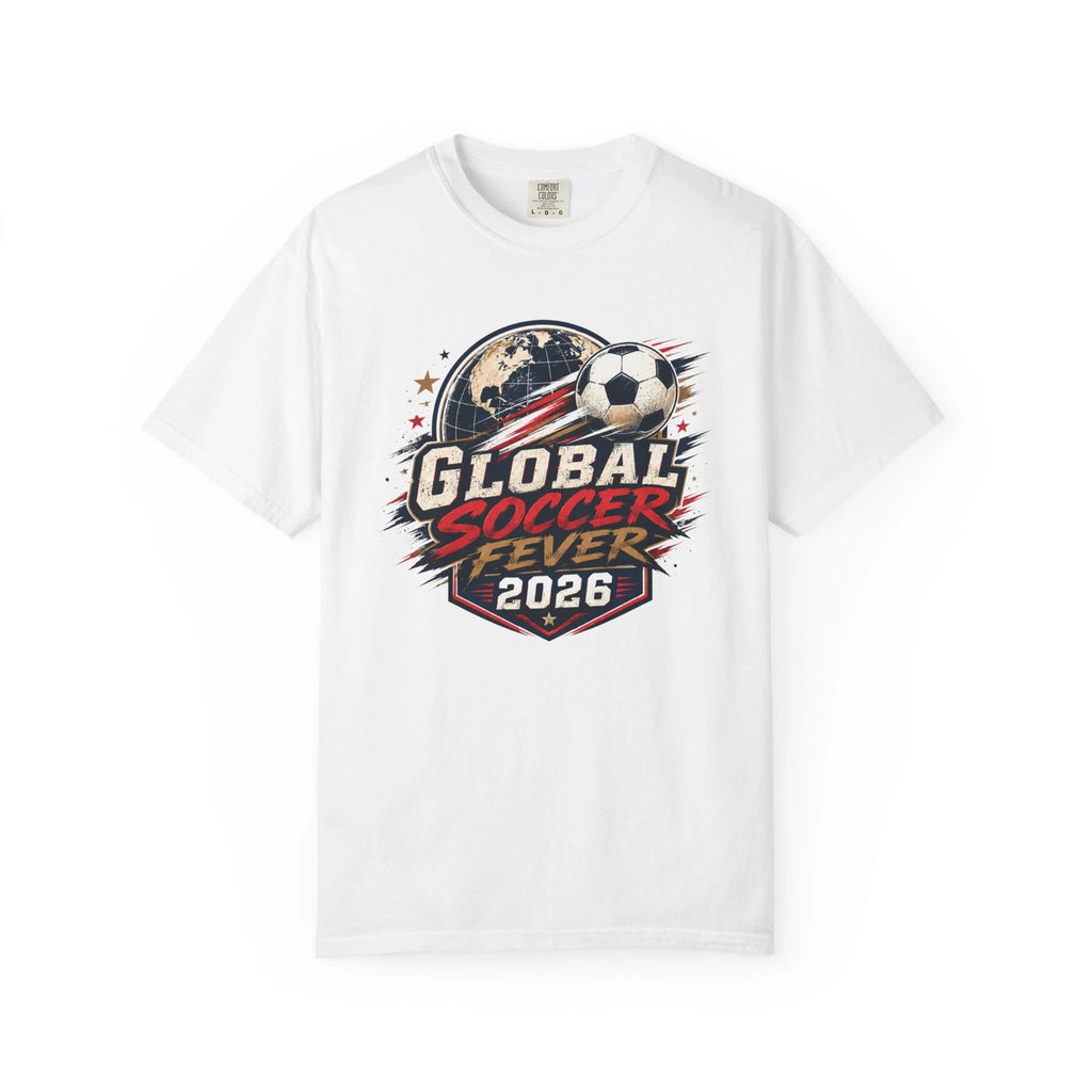 Global Soccer Fever 2026 Football Fan Graphic Sports Tee Design