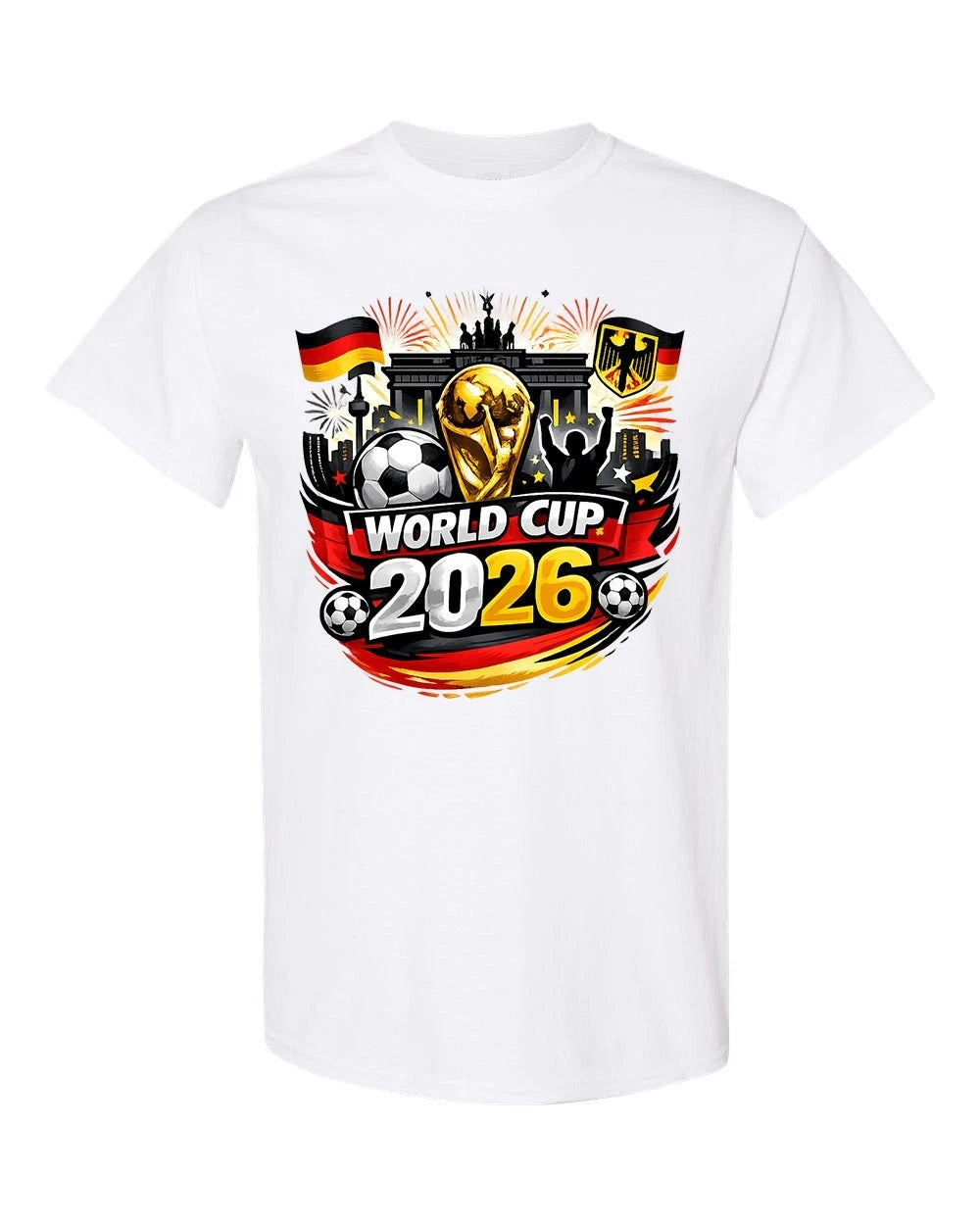 Germany Soccer 2026 World Cup Style Unisex T-Shirt | German Fan Shirt | Football