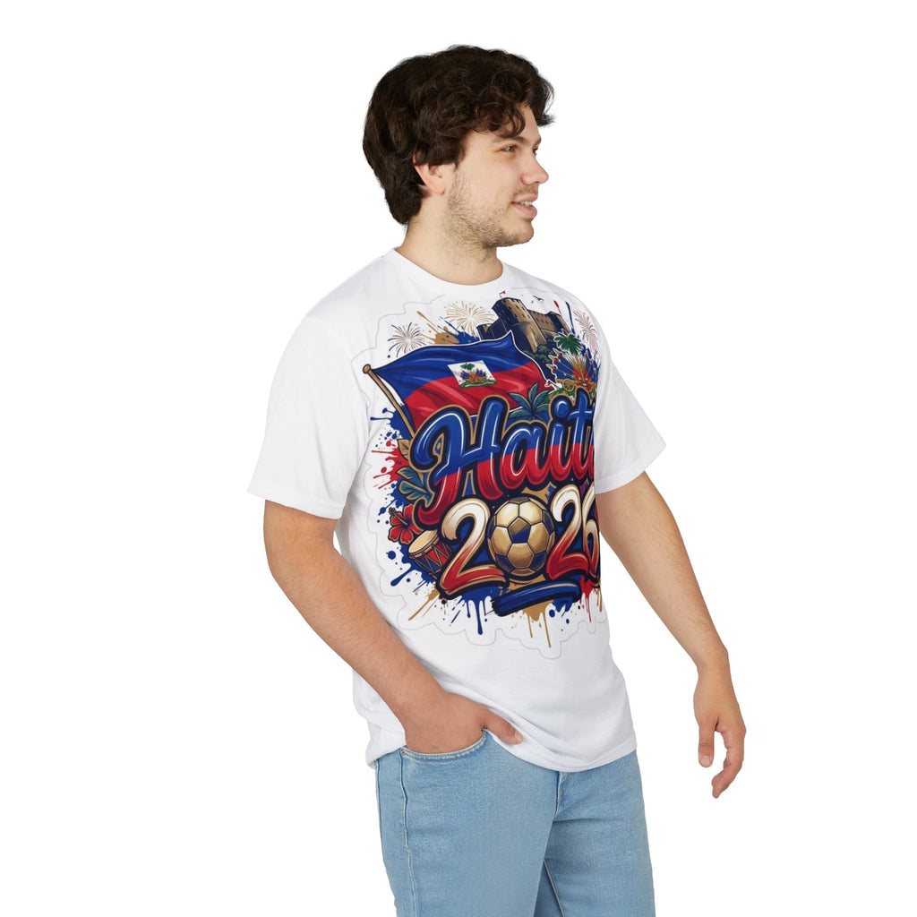 Haiti 2026 mondial T shirt Tee | Flag, Citadel, Football Design