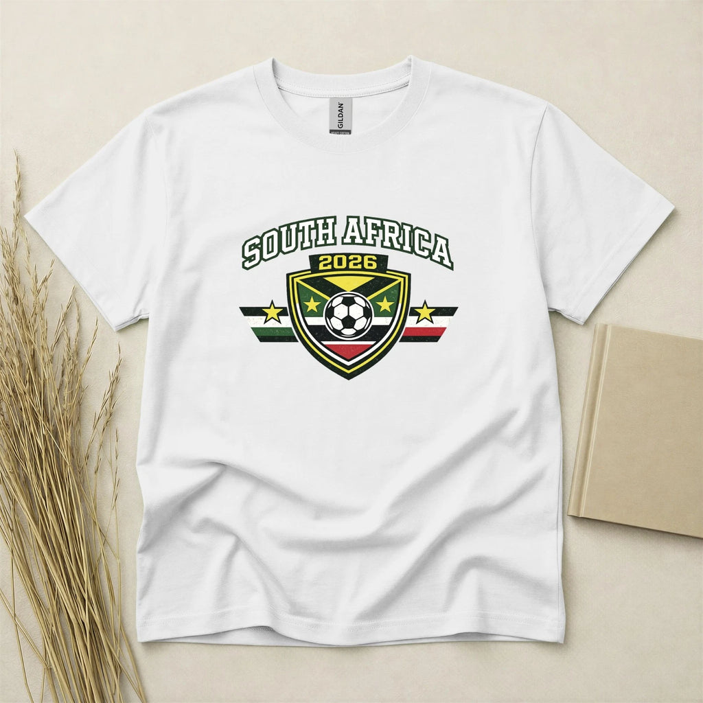 South Africa 2026 Football Fan T Shirt Soccer Supporters Gildan Family Top