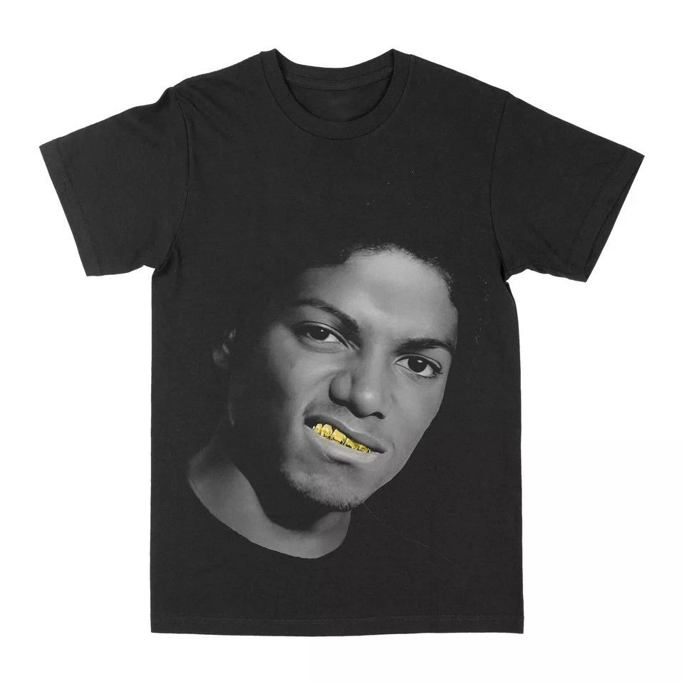 Michael Jackson Gold Grill Graphic Tee