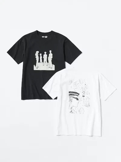 Uniqlo UT Shueisha 100th YuYu Hakusho Manga T-Shirt 2 Set White Black Japan 2026