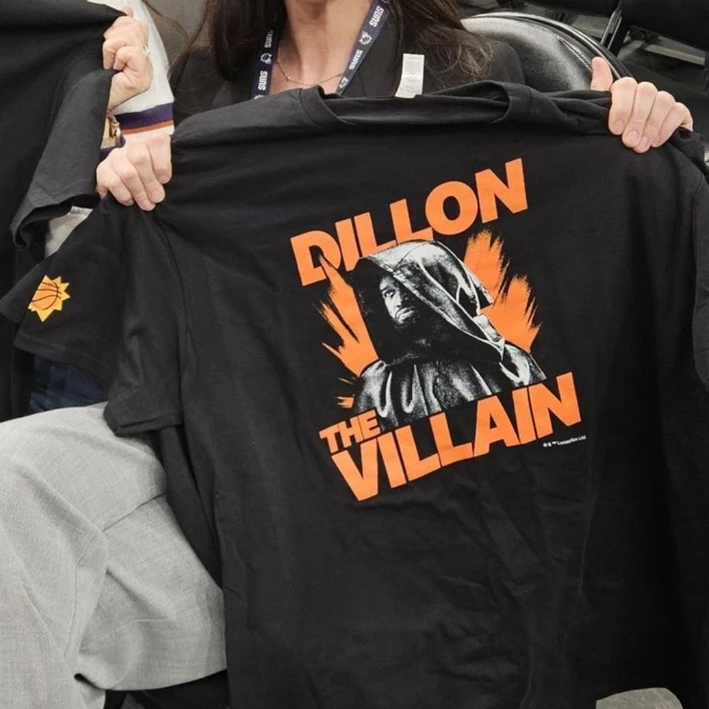 Phoenix Sun Dillon The Villain Brook Jan 29 2026 Game Night T-shirt