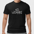 No Worries T Shirt Funny Quote Tee Minimalist Graphic Shirt Casual Cotton Top